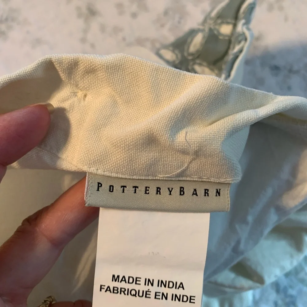 Pottery Barn pillow cover